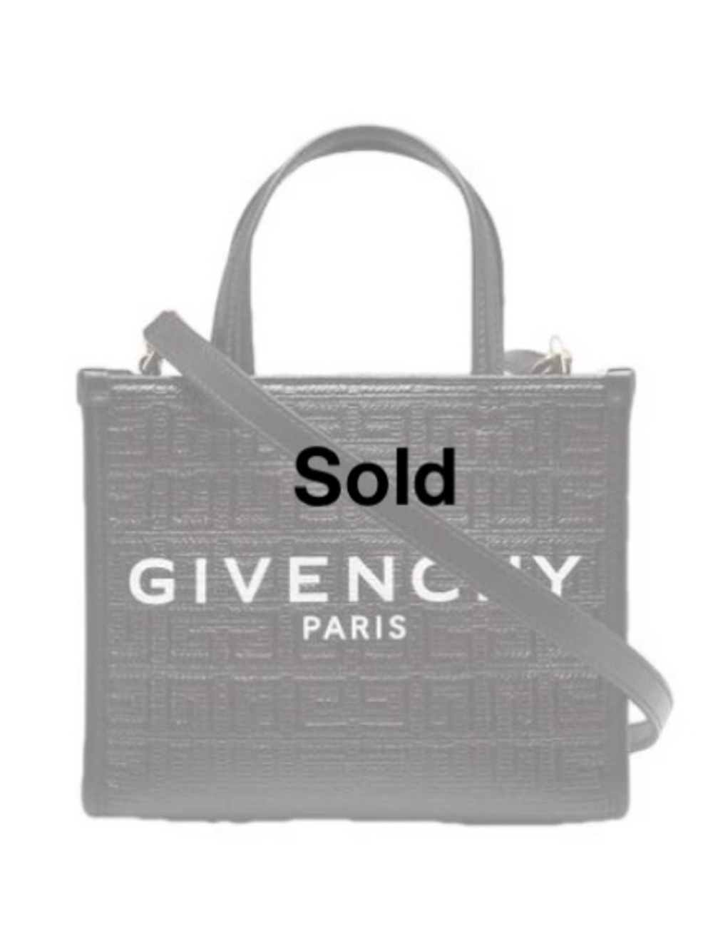 ❌SOLD❌ Givenchy G-Tote 4G Embossed Coated Canvas Mini tote